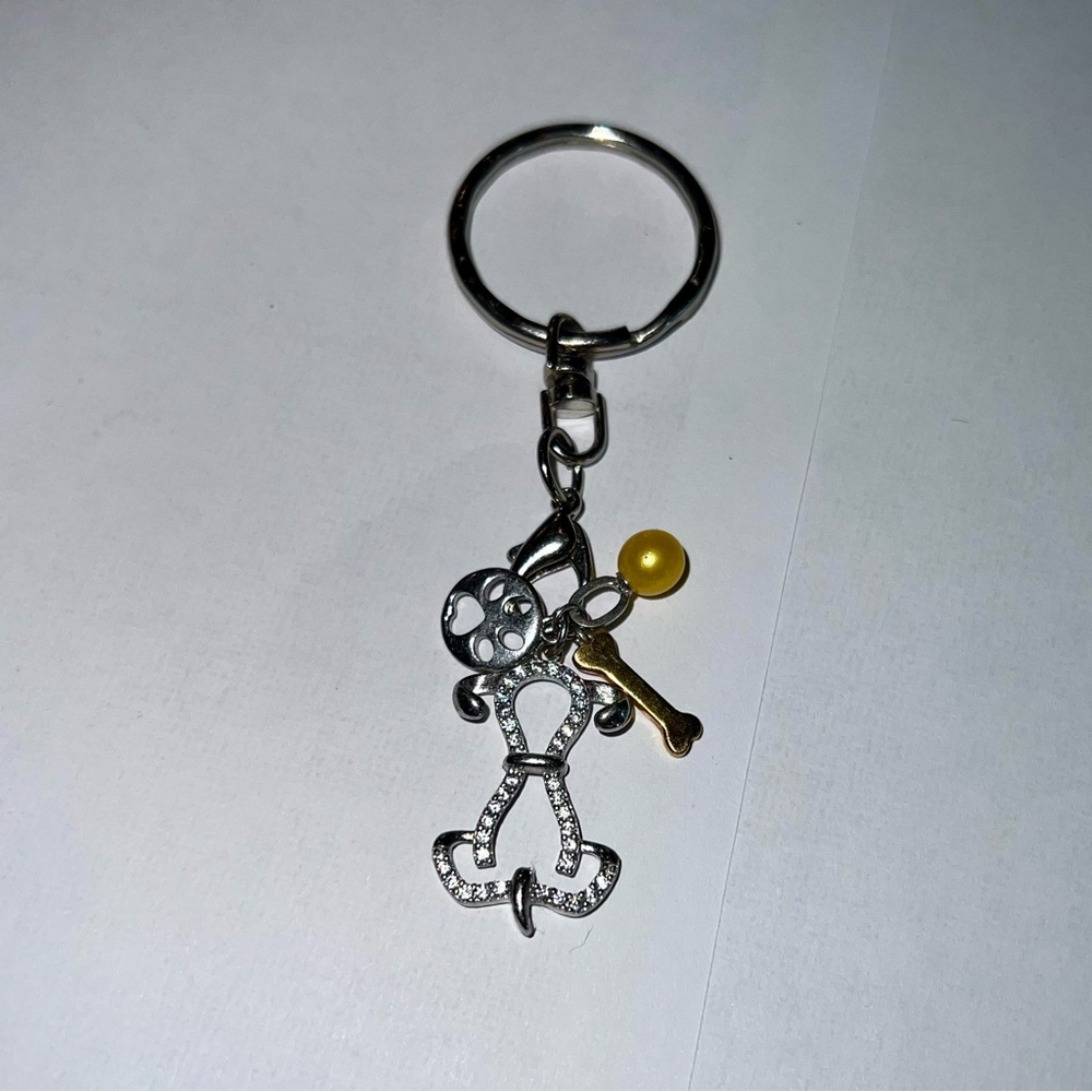 Handmade Puppy Keychain